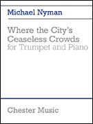 Where the City's Ceaseless Crowds Trumpet and Piano cover